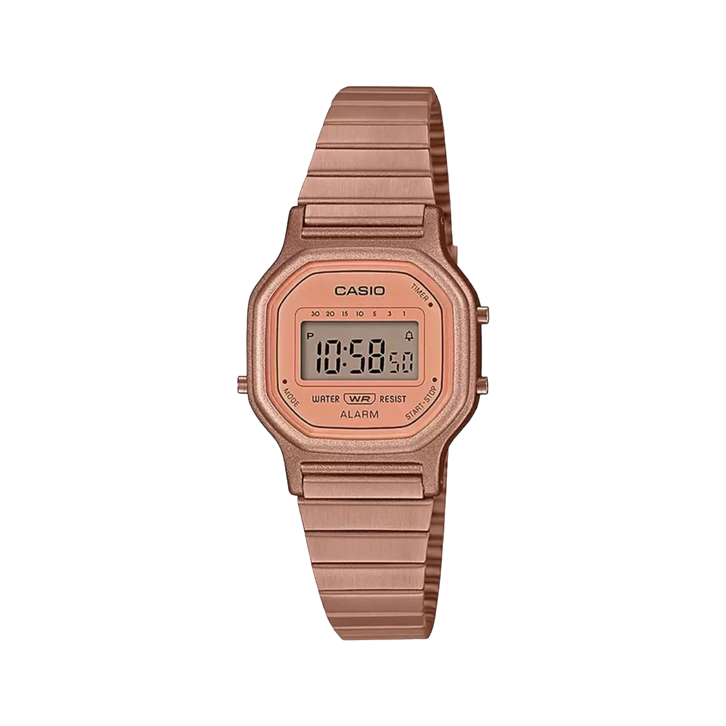 CASIO Vintage Rose Gold Digital for Women