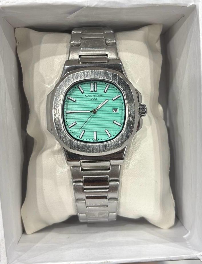 Patek Philippe Geneve Nautilus Tiffany & Co. Blue Dial Men