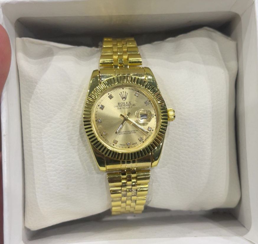 Rolex Oyster Perpetual Datejust Gold Women