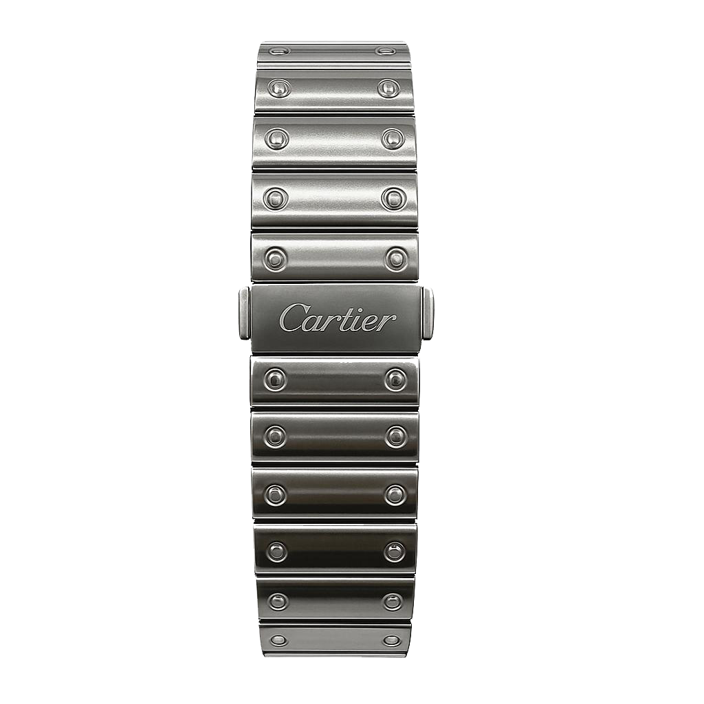 Cartier Santos Black Dial Men