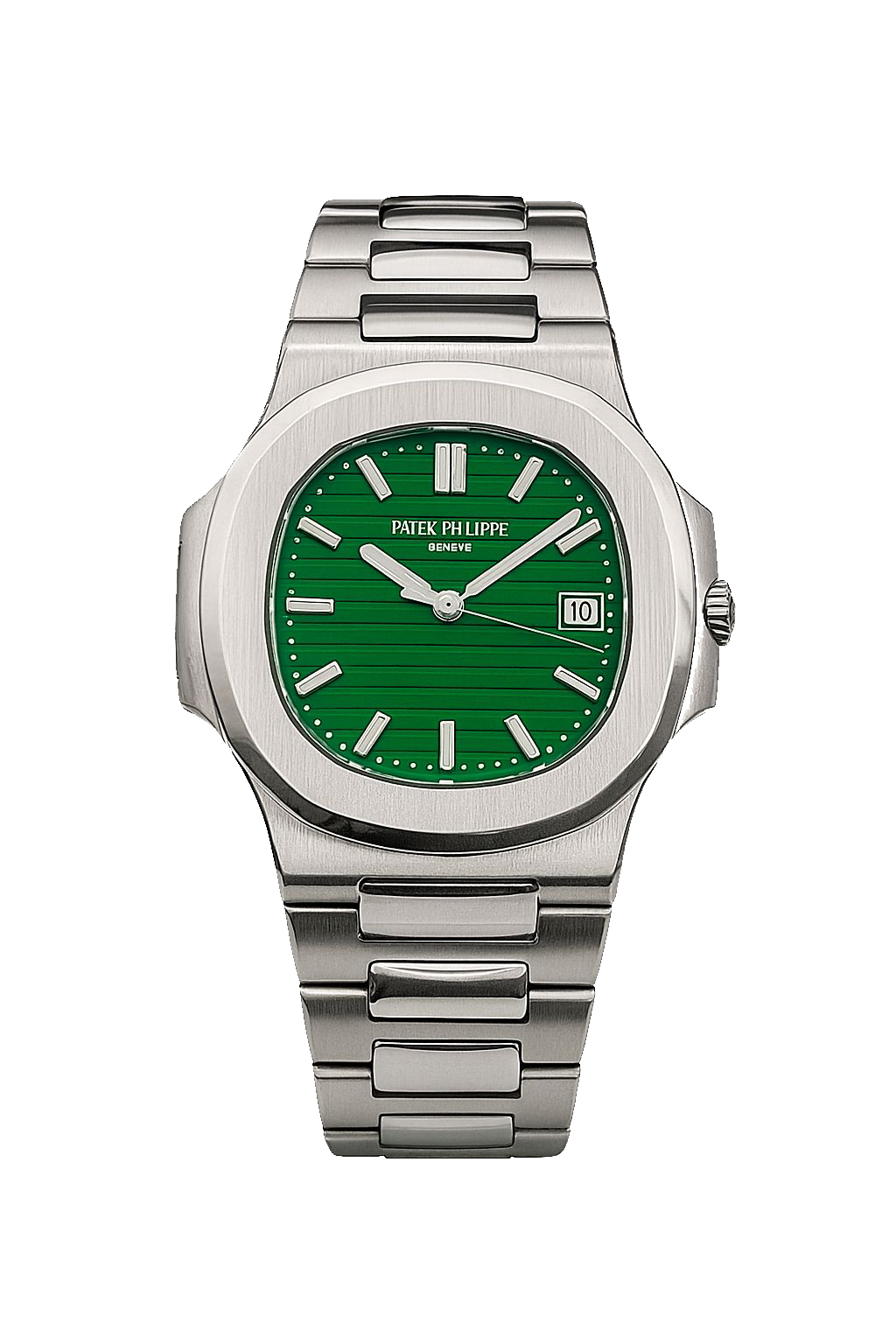 Patek Philippe Geneve Nautilus Green Dial Men