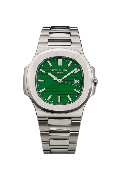 Patek Philippe Geneve Nautilus Green Dial Men