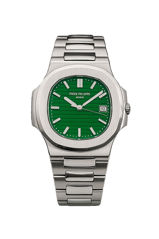 Patek Philippe Geneve Nautilus Green Dial Men