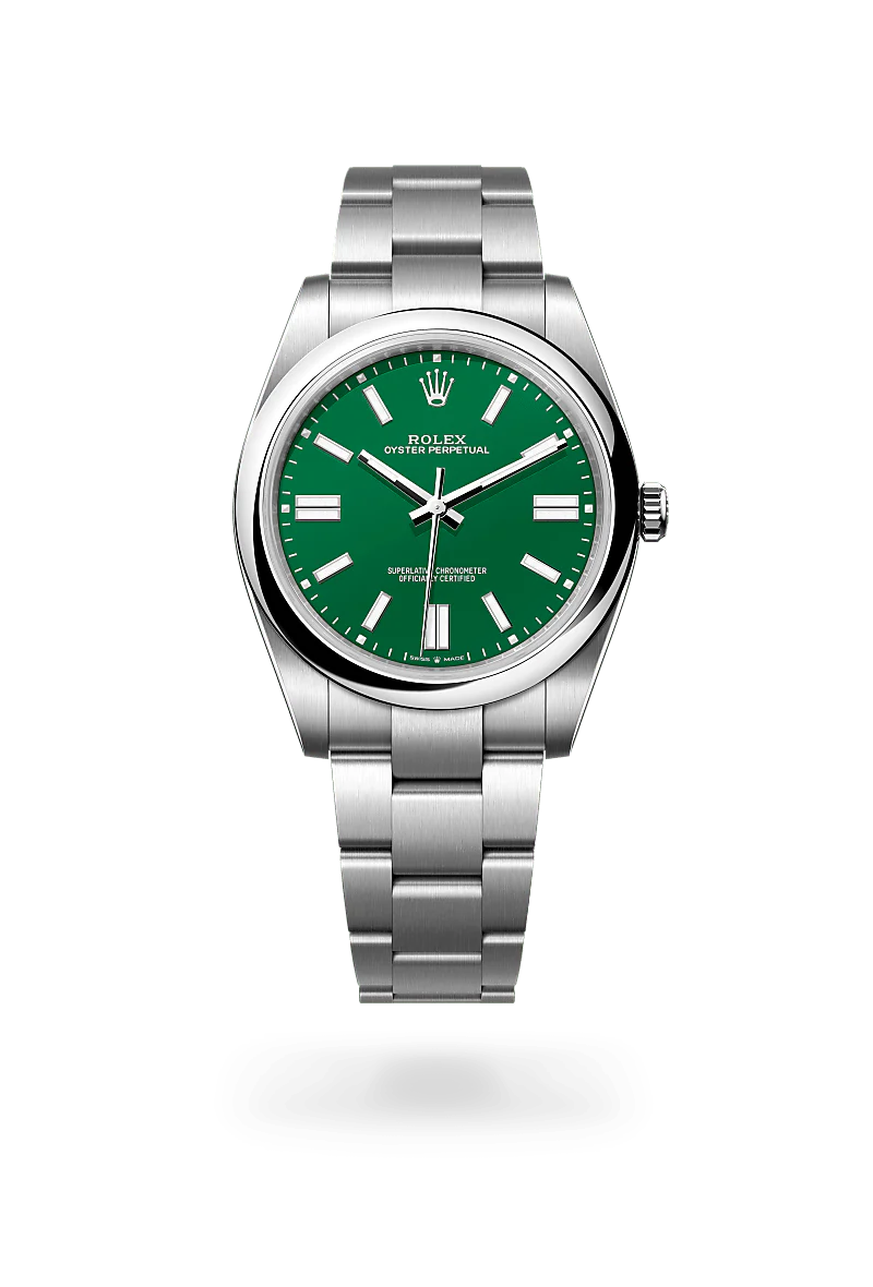 Rolex Oyster Perpetual Green Men