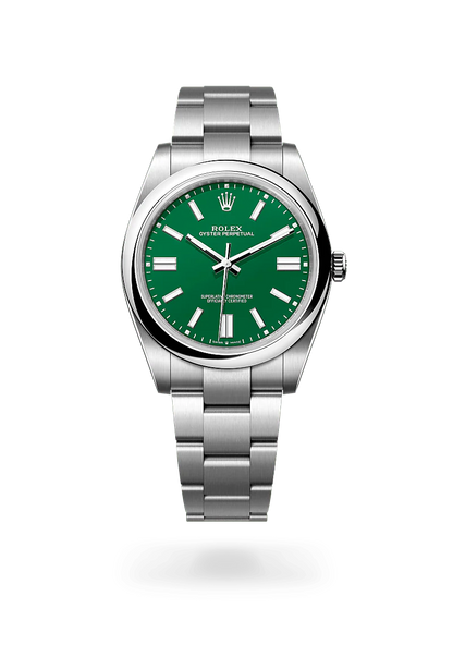 Rolex Oyster Perpetual Green Men