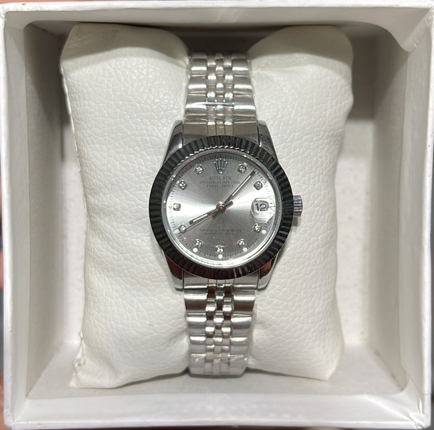 Rolex Oyster Perpetual Datejust All Silver Women