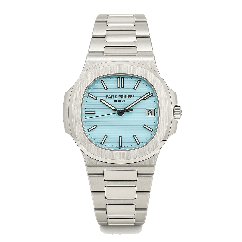 Patek Philippe Geneve Nautilus light Blue Dial Men