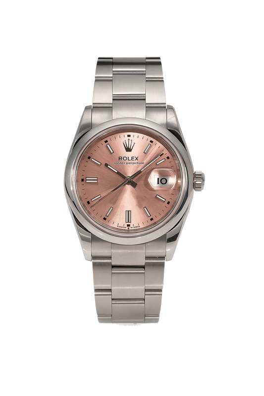 Rolex Oyster Pink Dial Men