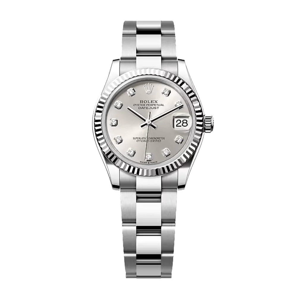 Rolex Oyster Perpetual Datejust All Silver Women