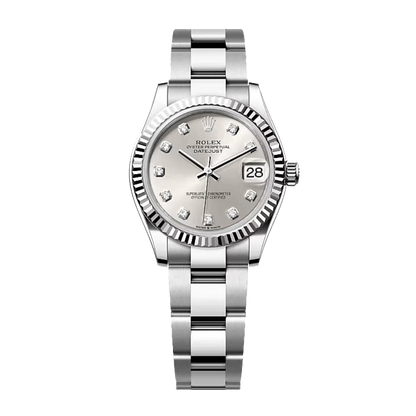 Rolex Oyster Perpetual Datejust All Silver Women