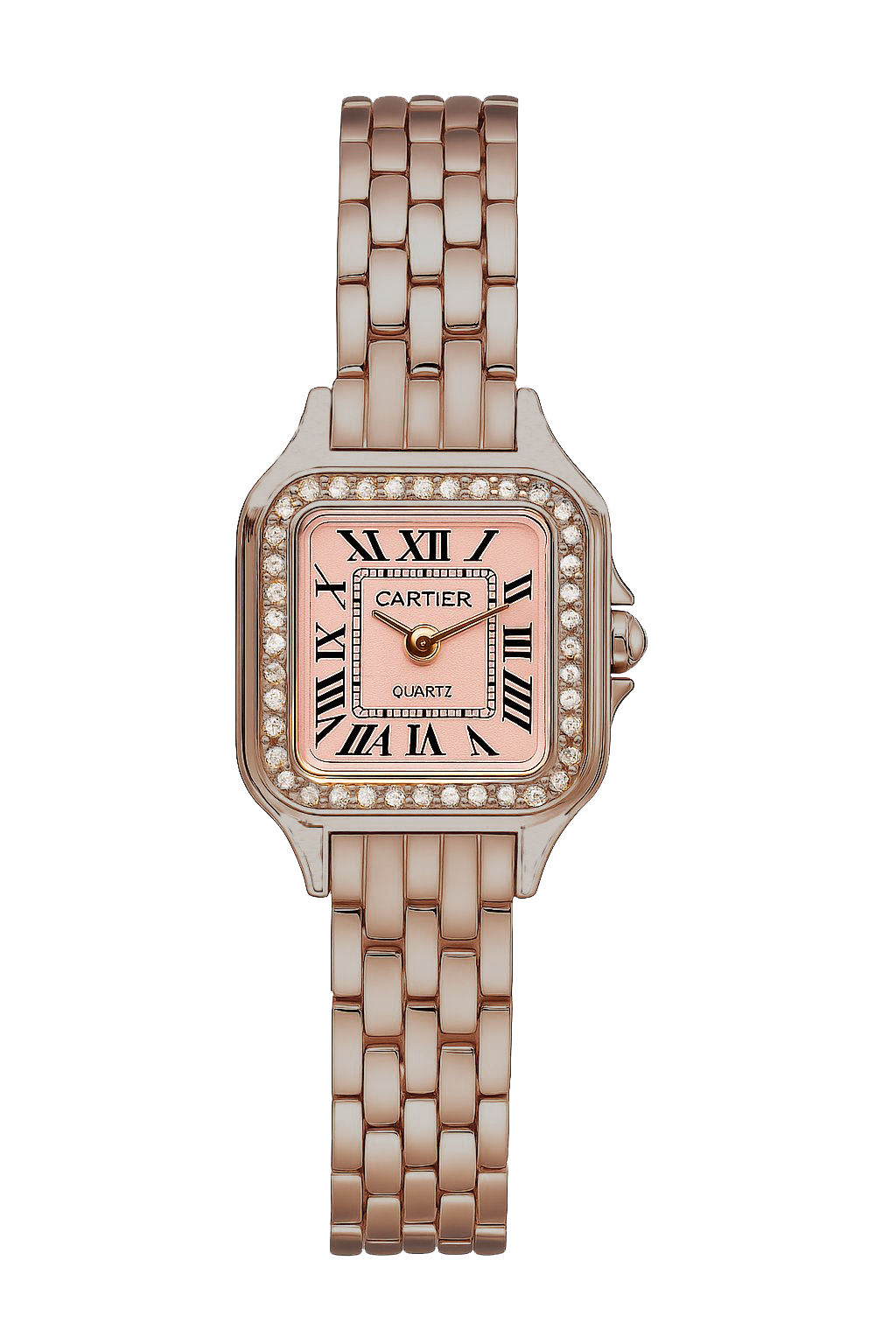 Cartier Santos RoseGold/Pink Women