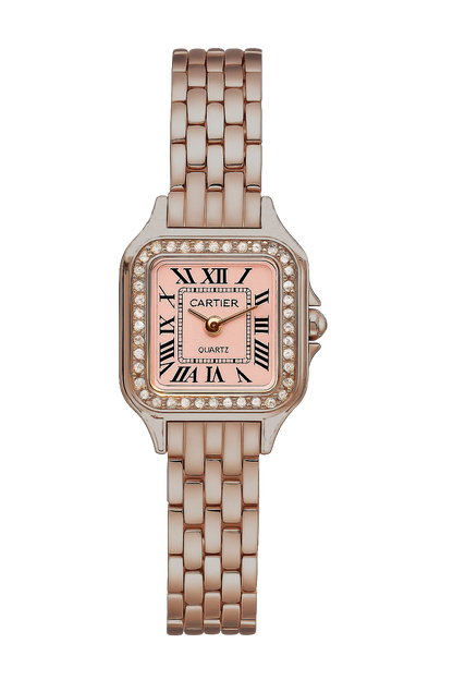 Cartier Santos RoseGold/Pink Women