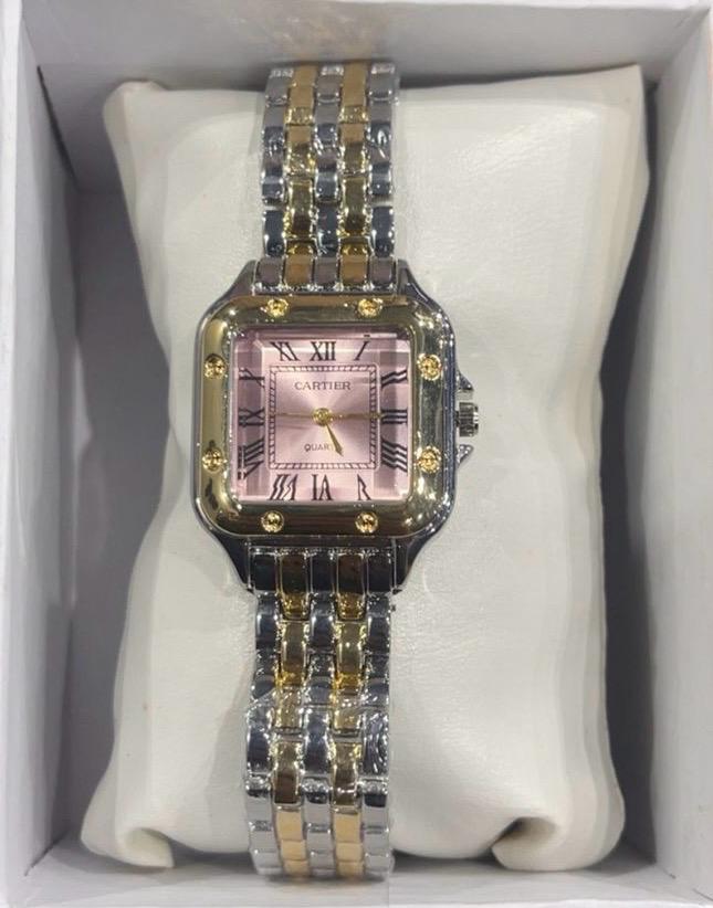 Cartier Quartz Rose Gold Women