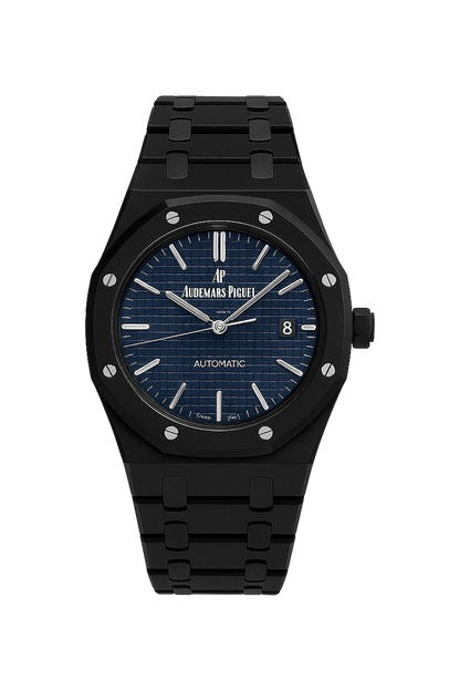 AUDEMARS PIGUET Black/Blue dial Royal Oak Men