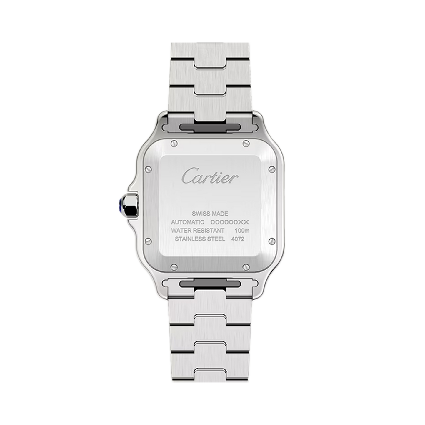 Cartier Santos Black Dial Men