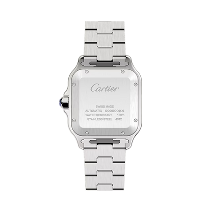 Cartier Santos Black Dial Men