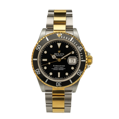 Rolex Submariner gold/black men