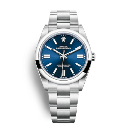 Rolex Oyster Blue Dial Men