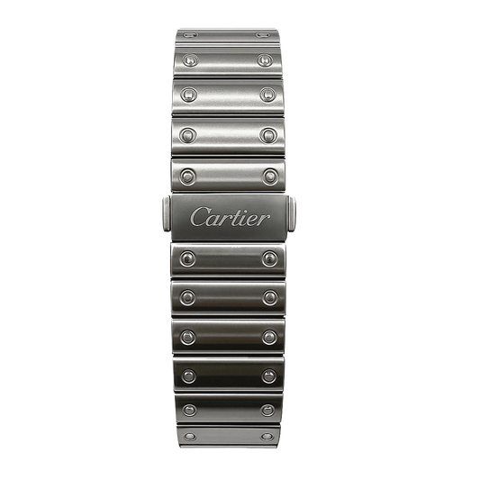 Cartier Santos Silver Dial Men