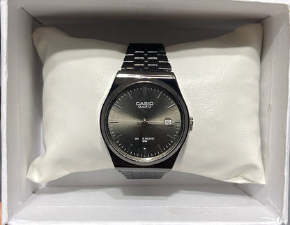 Casio Black Quartz Circle Men
