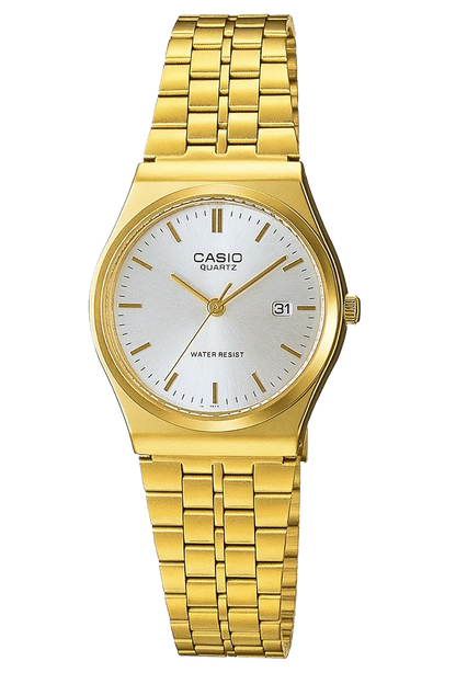 Casio Quartz Gold/White Dial Men