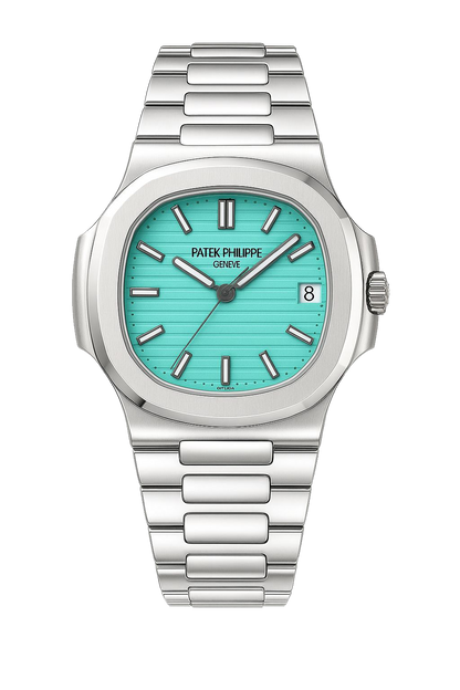 Patek Philippe Geneve Nautilus Tiffany & Co. Blue Dial Men