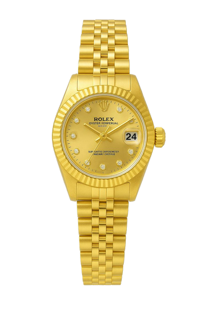 Rolex Oyster Perpetual Datejust Gold Women