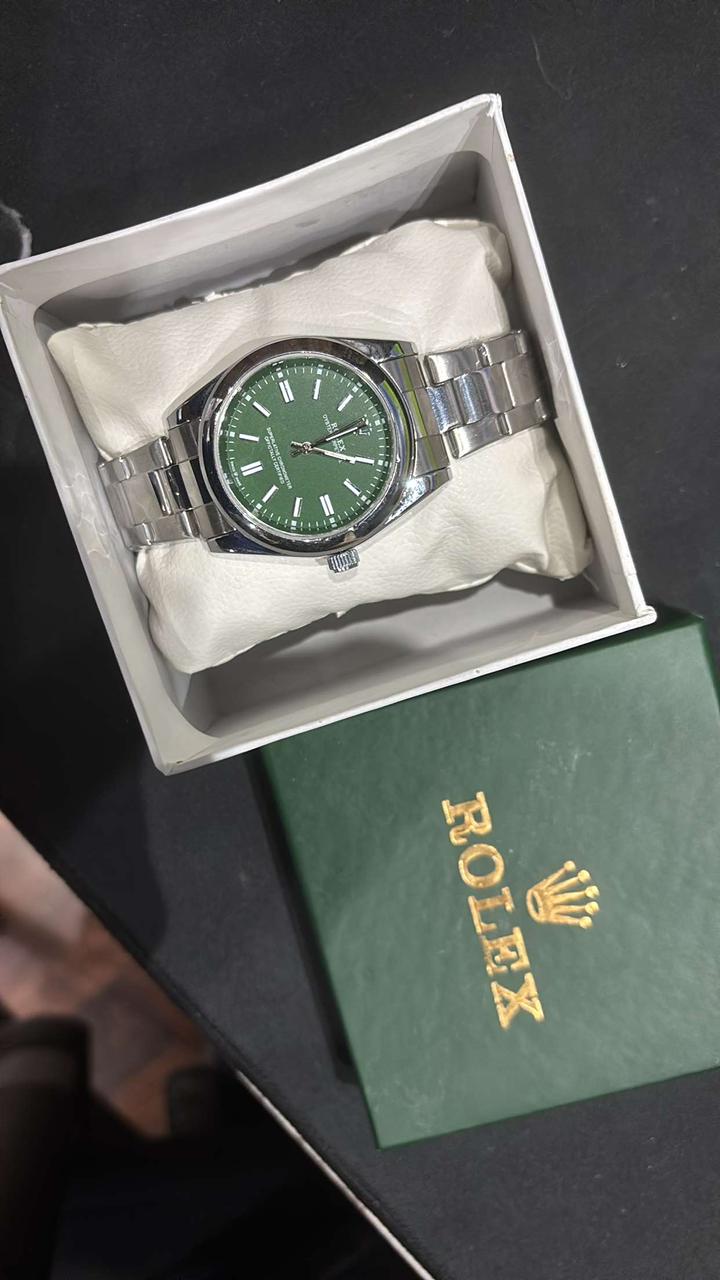 Rolex Oyster Perpetual Green Men