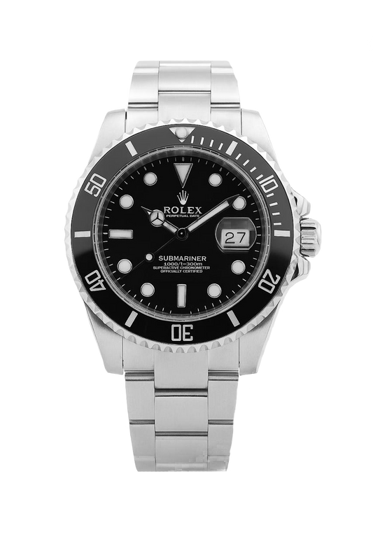 ROLEX Oyster Perptual Submariner Black Dial Men