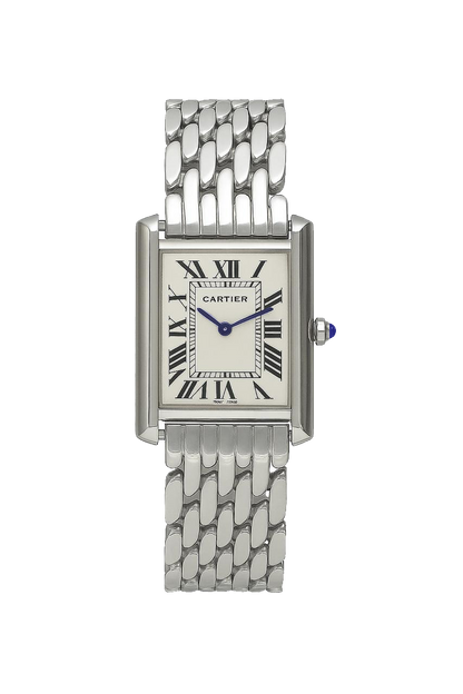 Cartier Tank All Silver Men